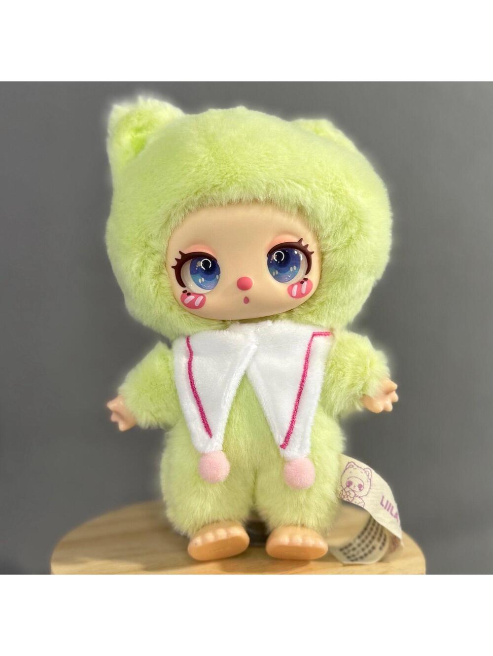Confirmed - Authentic Liila's Lucky Cat - Matcha Milk (Green)
